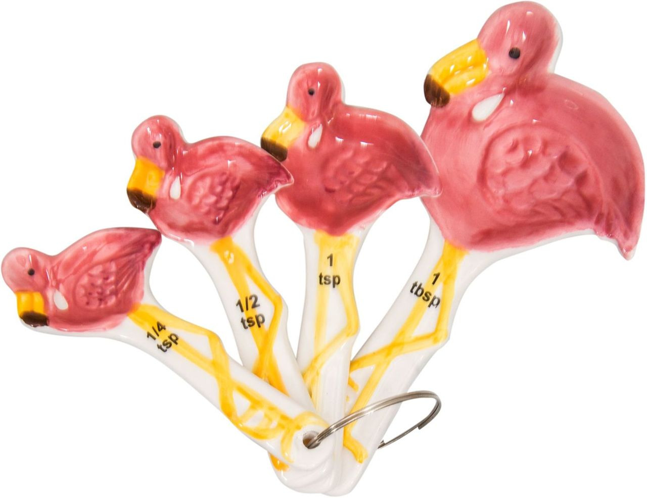 pretty in pink flamingos salt and pepper shakers set - mary b pretty in pink flamingos salt and pepper shakers set - mary b