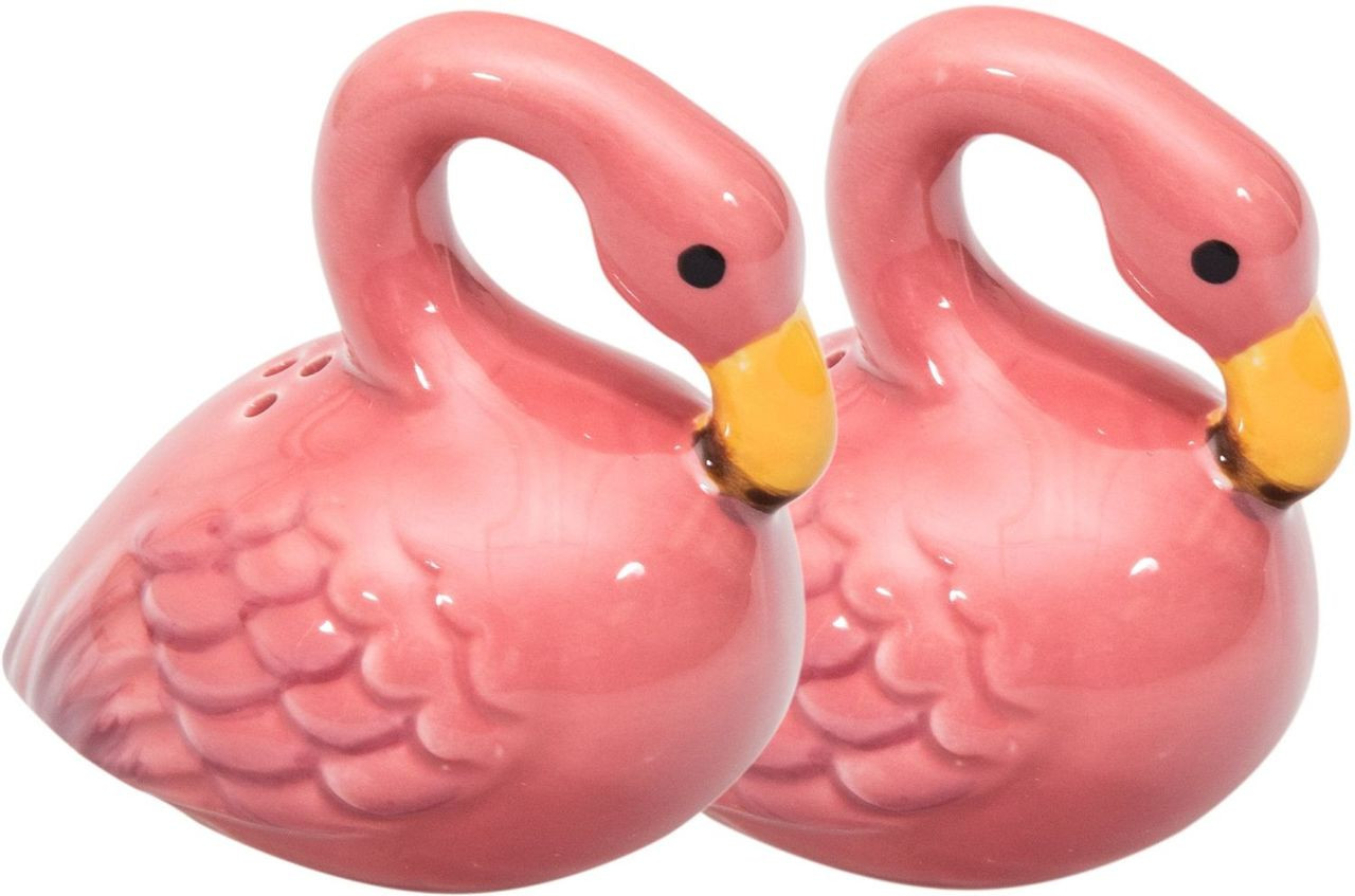pretty in pink flamingo measuring spoons four piece set - mary b pretty in pink flamingo measuring spoons four piece set - mary b