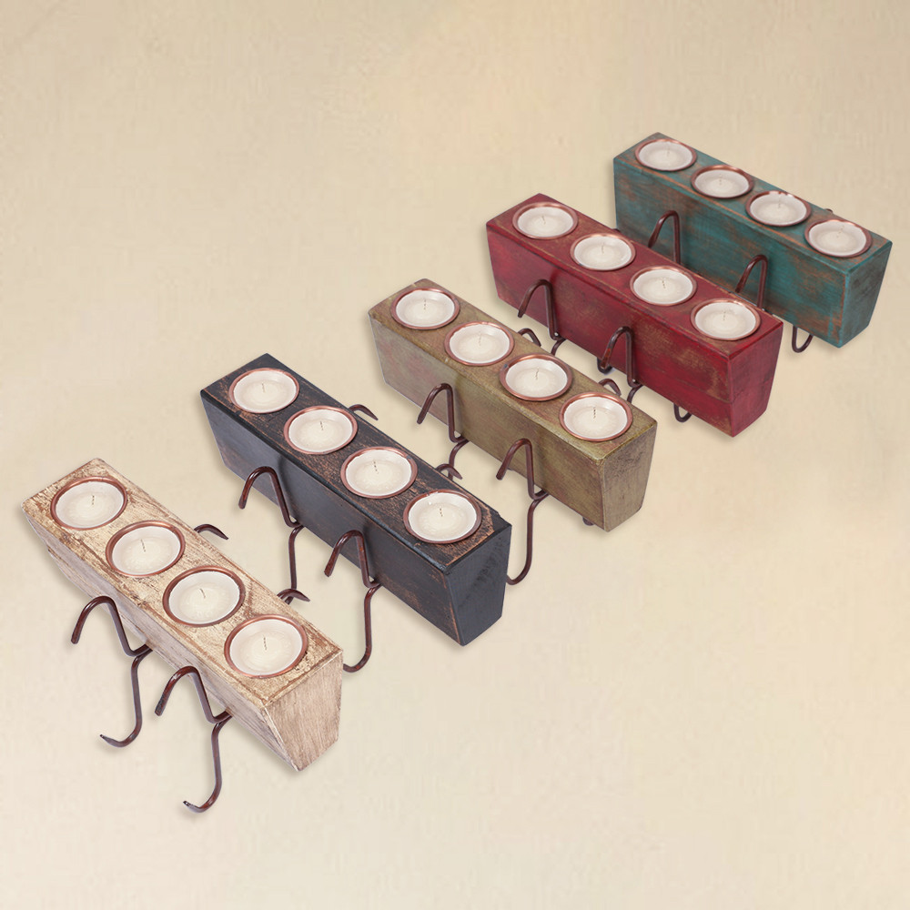 Sugar Mold Candle Holder 4 Flame