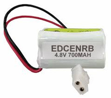 Prescolite E18750100 Battery Prescolite Edcenrb Battery 4 8 Volt 700mah Nicd With Connector