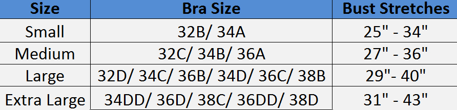 large bra size