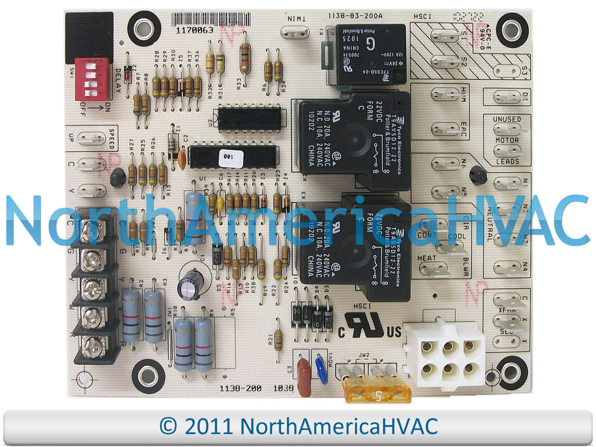 Honeywell ICP Heil Furnace Fan Control Circuit Board ST9120G 2008 ST9120G2008