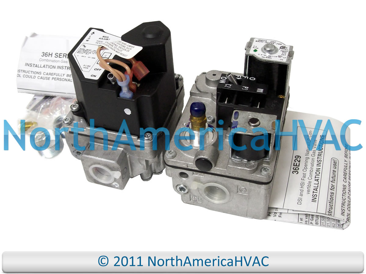 Carrier Bryant Payne White Rodgers Furnace Gas Valve EF32CW205 EF32CW205A