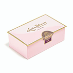 Louis Sherry 2-Piece Camellia Pink Tin | James Anthony Collection