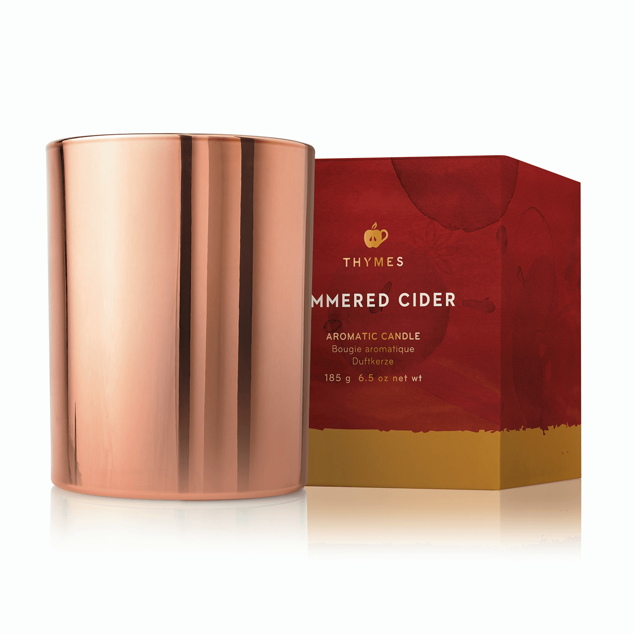 Thymes Simmered Cider Poured Candle James Anthony Collection