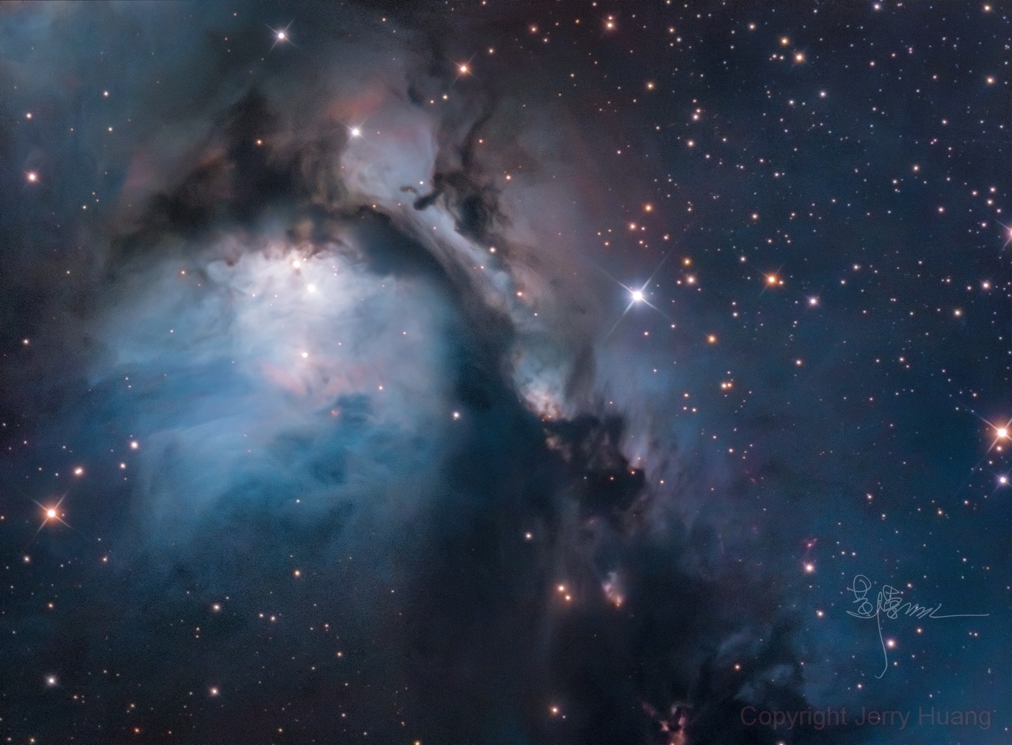M78 with QHY163M by Jerry Huang (friend of Cyclops Optics)
