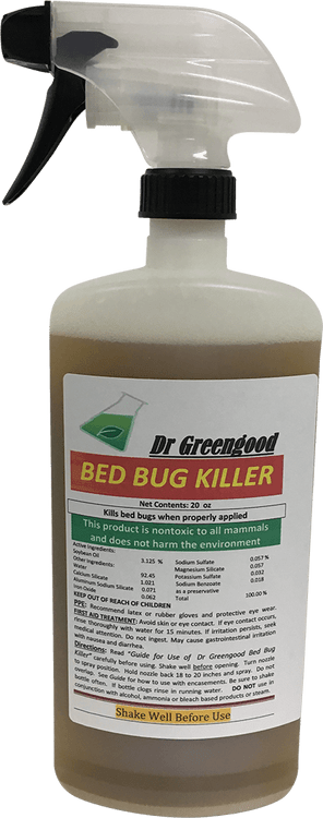 Dr Greengood Bed Bug Killer- 20 oz Ready to Use Bottle
