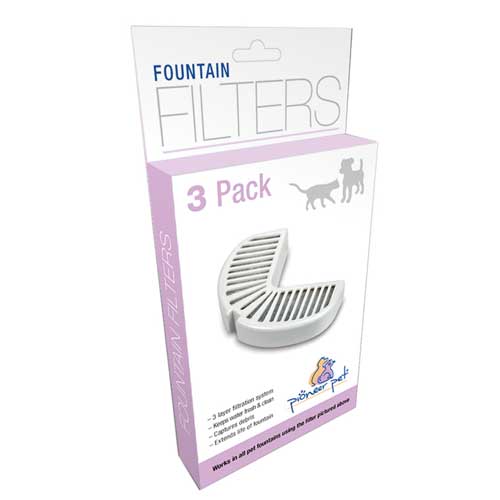 Smartcat Replacement Filters For Stainless Steel Or Ceramic Fountains 3pk Smartcat Replacement Filters For Stainless Steel Or Ceramic Fountains 3pk