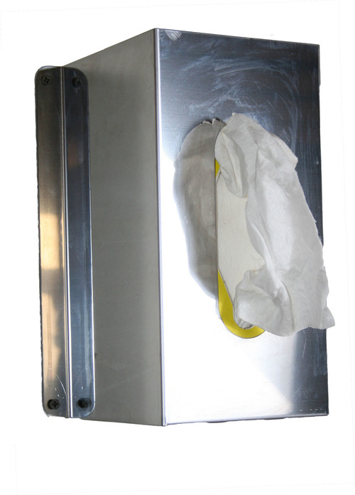 Stainless Steel Tissue or Glove Dispenser Man Cave Custom