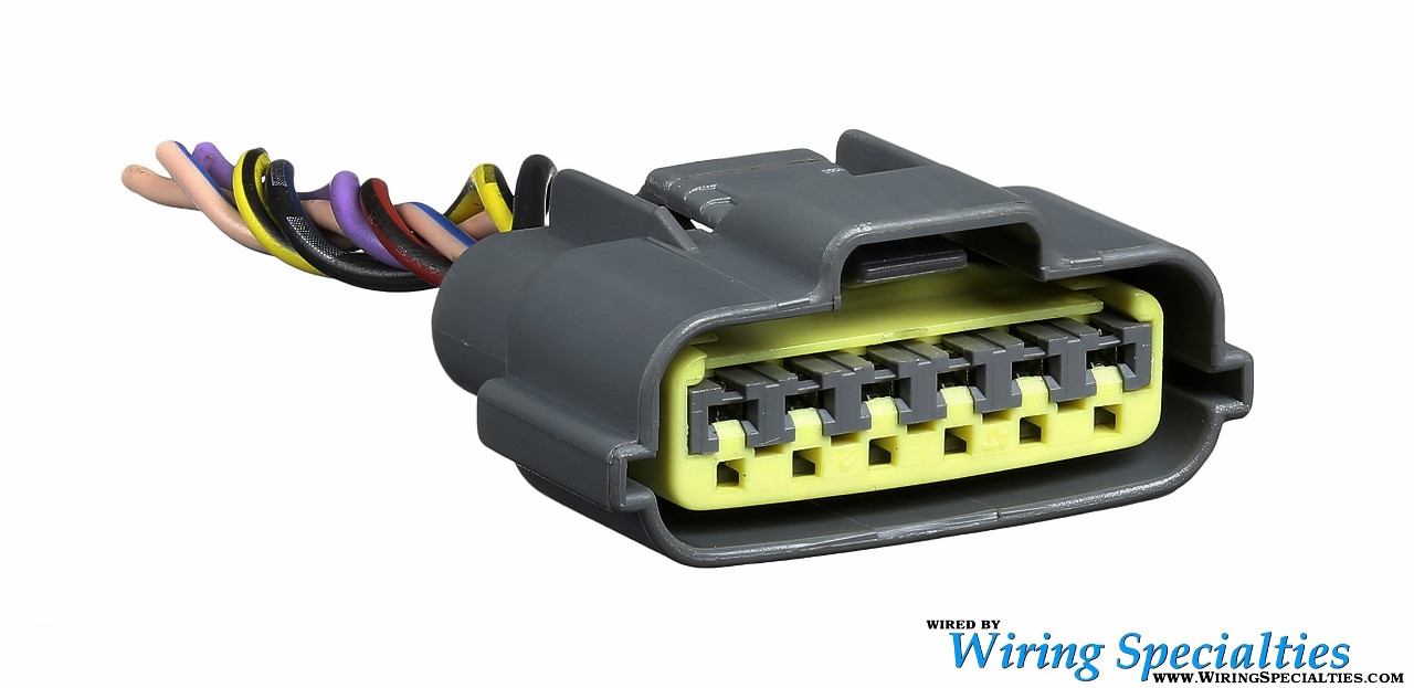 S14 KA24DE Distributor 6-pin Connector | Wiring Specialties