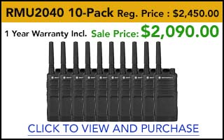Motorola RMU2040 UHF Two Way Radio | Twowaycity.com