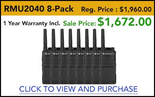 Motorola RMU2040 UHF Two Way Radio | Twowaycity.com