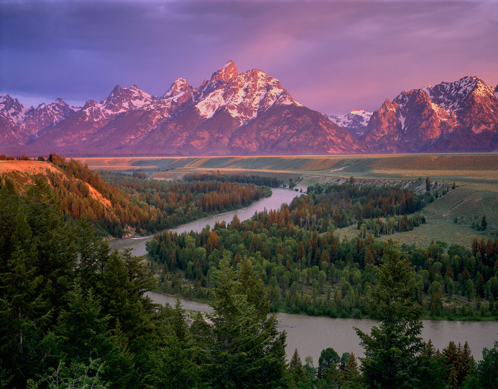 Snake River Overlook And The Grand Teton - Vern Clevenger Photography