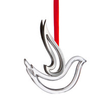 Nambe Glass Dove Ornament, MPN: MT1061, UPC: 672275310612