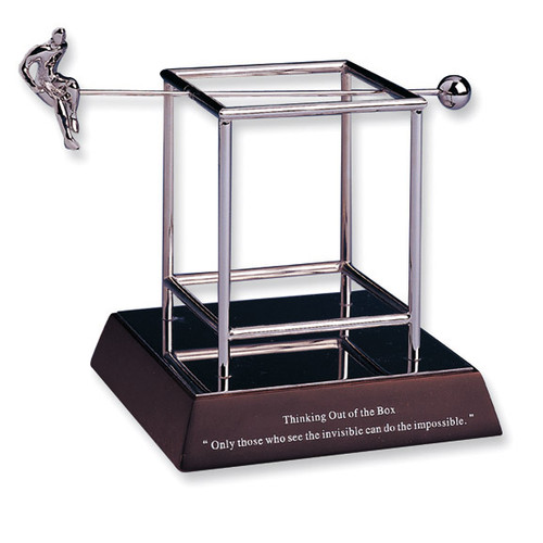 Thinking Out of the Box Inspirational Sculpture GL3799