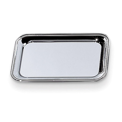 Nickel-plated 6x9 Rectangular Cash Tray GM10004