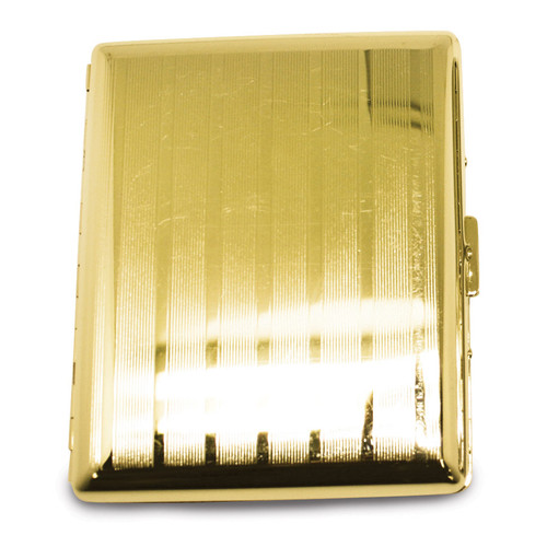 Gold-tone (Holds 20) Cigarette Card Case GM12314