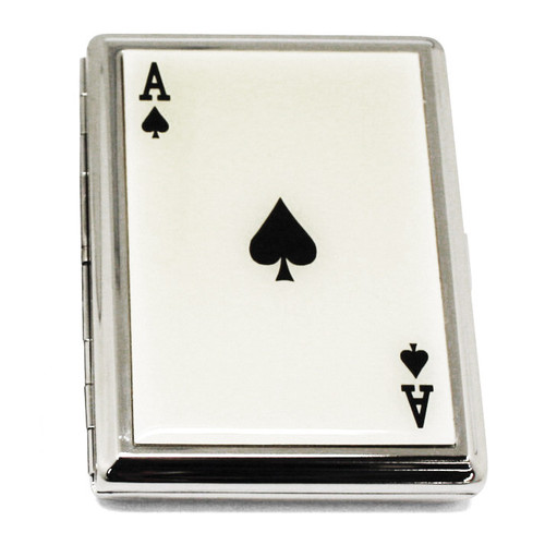 Epoxy Ace Design (Holds 20-100mm) Cigarette Card Case GM12326