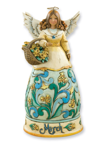 Heartwood Creek March Angel Figurine GM3371