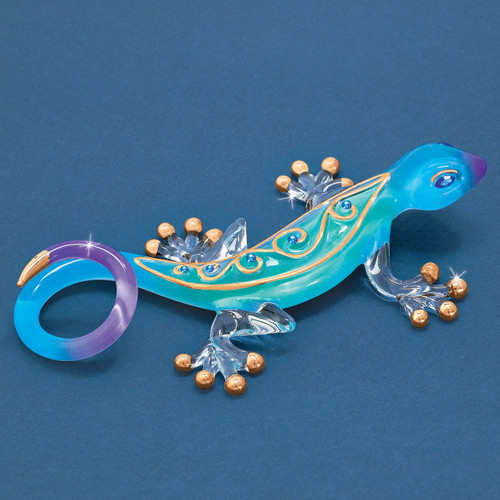 Desert Jewel Gecko Glass Figurine GM6737