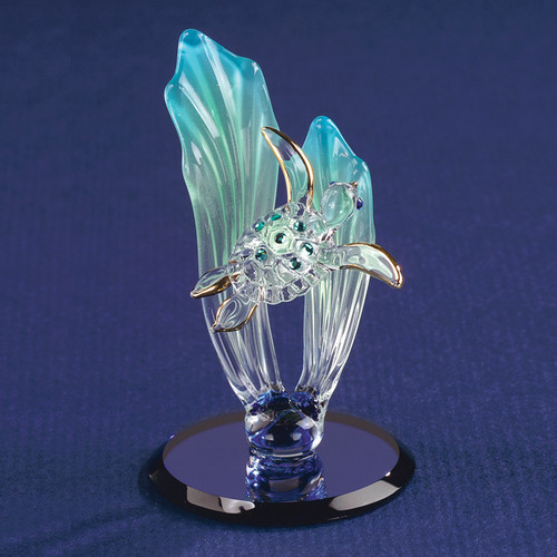 Sea Turtle Glass Figurine GP1145