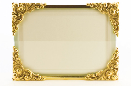 La Paris Baroque 8 x 10 Inch Brass Picture Frame - Horizontal