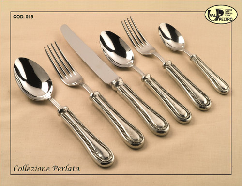 ValPeltro Perlata Table Fork Pewter