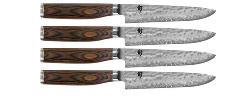 Shun Premier 4 Piece Steak Knives Cutlery Set