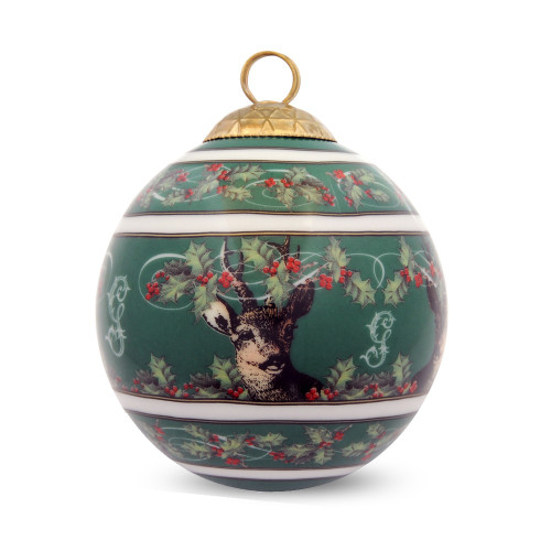 Halcyon Days Gordon Castle Christmas Bauble Ornament