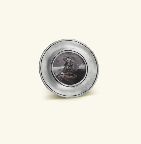 Match Pewter Lombardia Round Picture Frame Small