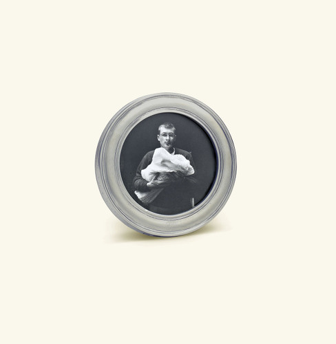 Match Pewter Lugano Round Picture Frame Small