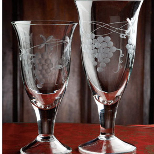Casafina Glassware Water Stem Grapes Set of 6