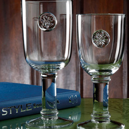 Casafina Glassware Water Stem Meridian Set of 6