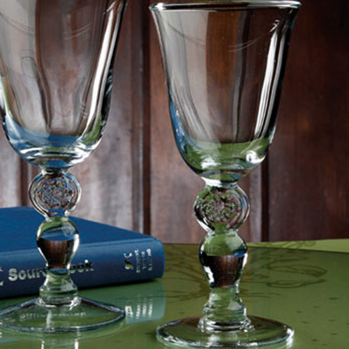 Casafina Glassware Tulip Wine Stem Meridian Set of 6