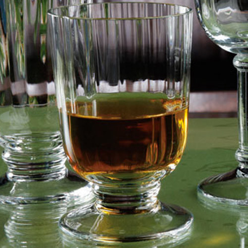 Casafina Glassware Double Old Fashion Straight Optic Set of 6