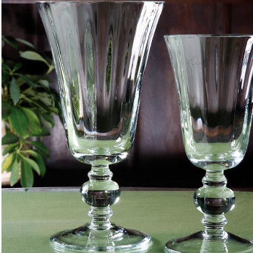 Casafina Glassware Water Stem Tulip Optic Set of 6
