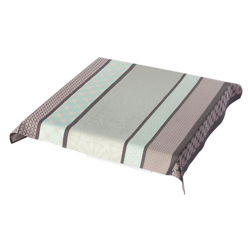 Le Jacquard Francais Bilbao Enduit Ash Grey Tablecloth 55 x 89