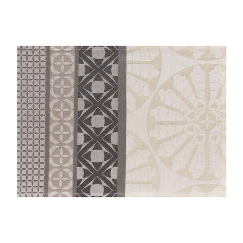 Le Jacquard Francais Bilbao Enduit Marble Placemat 19 x 14 Set of 4