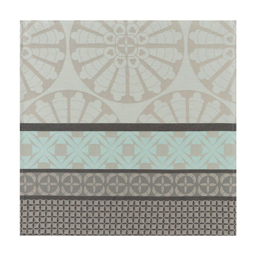 Le Jacquard Francais Bilbao Enduit Ash Grey Napkin 21 x 21 Set of 4
