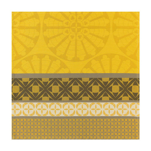 Le Jacquard Francais Bilbao Enduit Acacia Napkin 21 x 21 Set of 4