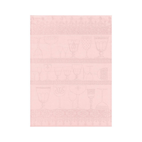 Le Jacquard Francais Cristal Light Pink Crystal Towel 24 x 31