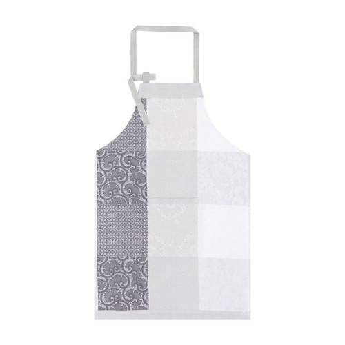 Le Jacquard Francais Apron Fleurs De Kyoto Mist 36 x 38 Pure Cotton