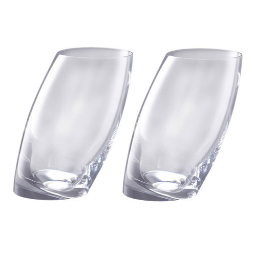 Nambe Tilt HighBall Set of 2 16 oz.