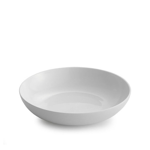 Nambe Skye Coupe Soup Pasta Bowl Bone China