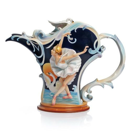 Franz Porcelain Prima Ballerina Teapot FZ02138