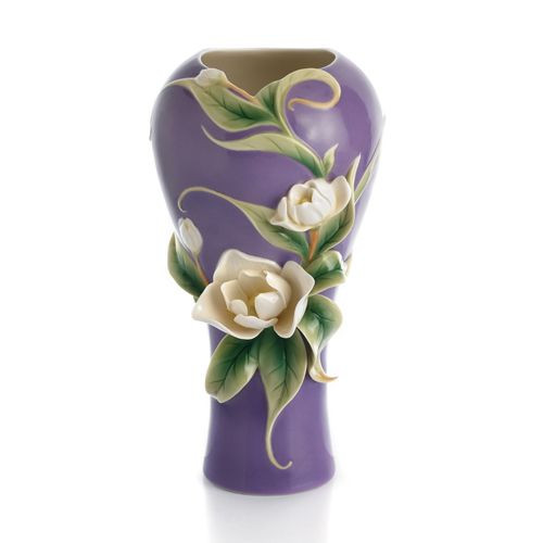 Franz Porcelain Southern Charm Magnolia Vase FZ01542