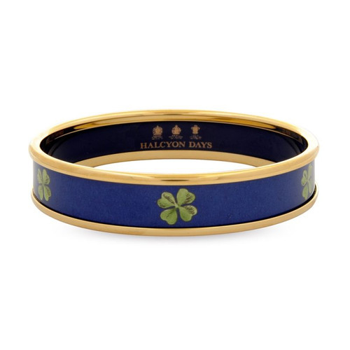 Halcyon Days Clover 1Cm Bangle Small