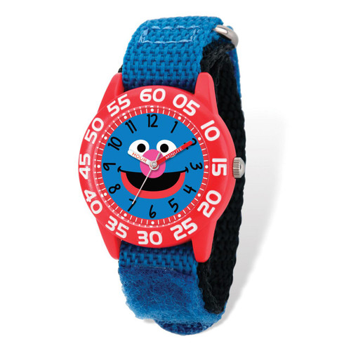 Sesame Street Grover Time Teacher Watch Kids XWA5430