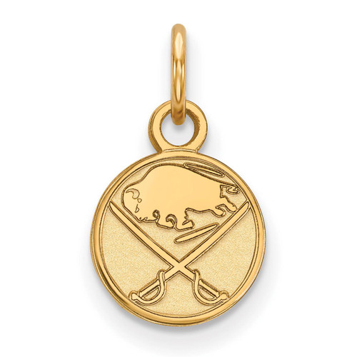 Buffalo Sabres x-Small Pendant 10k Yellow Gold 1Y001SAB