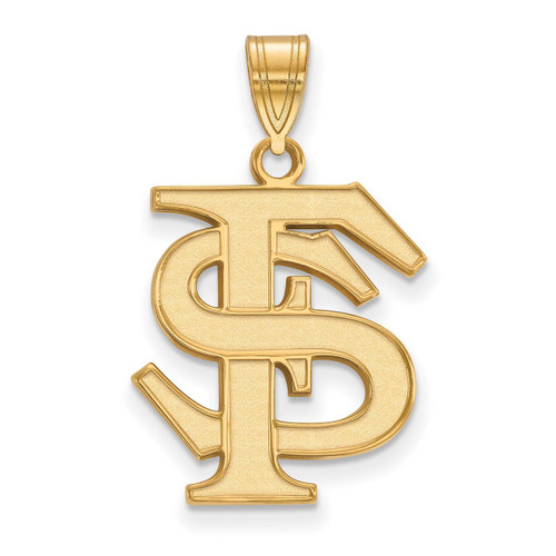 Florida State University Large Pendant 10k Yellow Gold 1Y004FSU